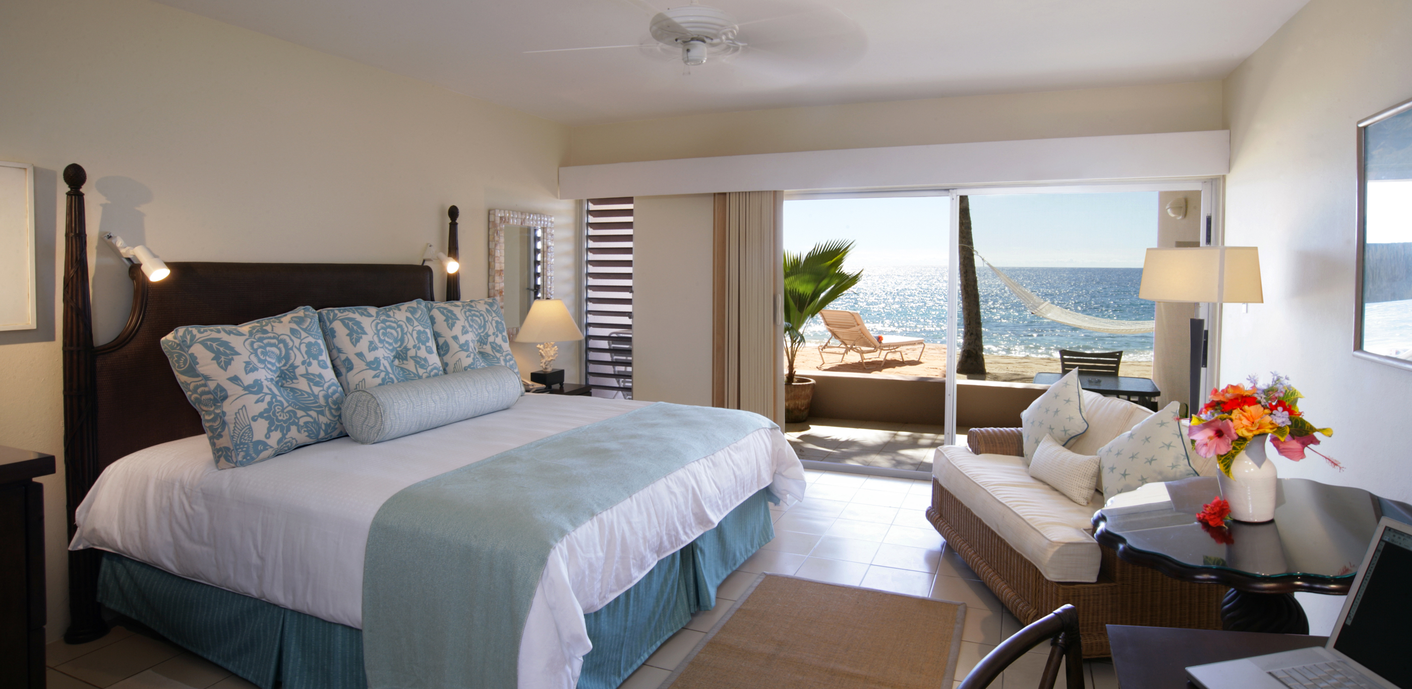 Deluxe room at Curtain Bluff, Antigua
