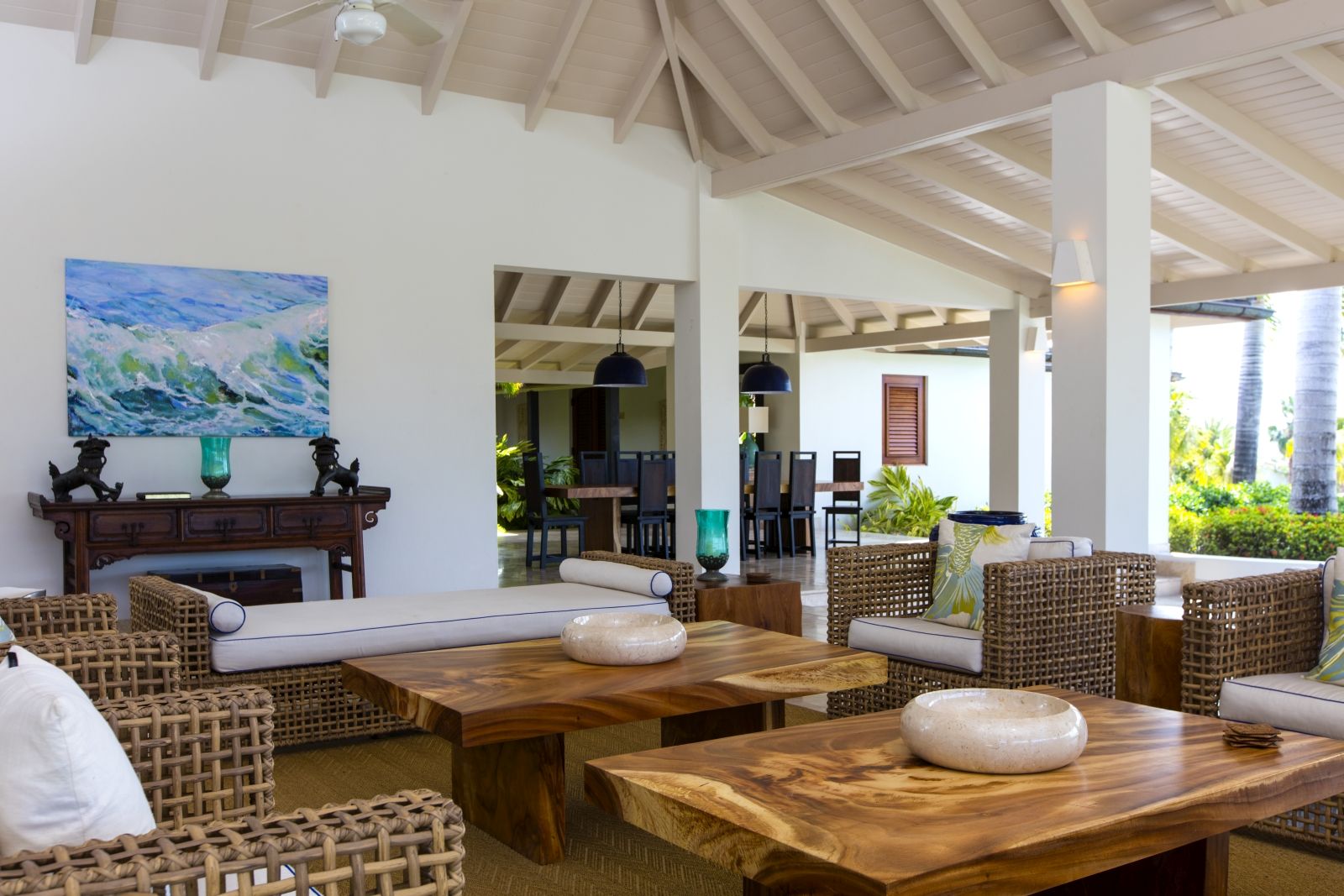 Harbour Heights in Antigua - sitting room