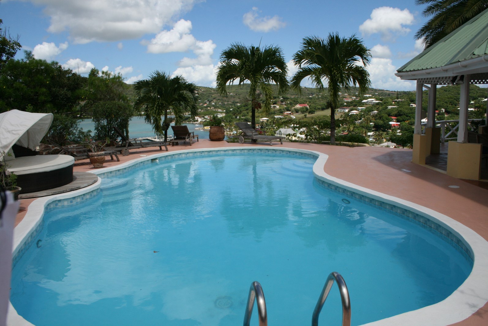 Swimming pool at Harbour Hill, Antigua