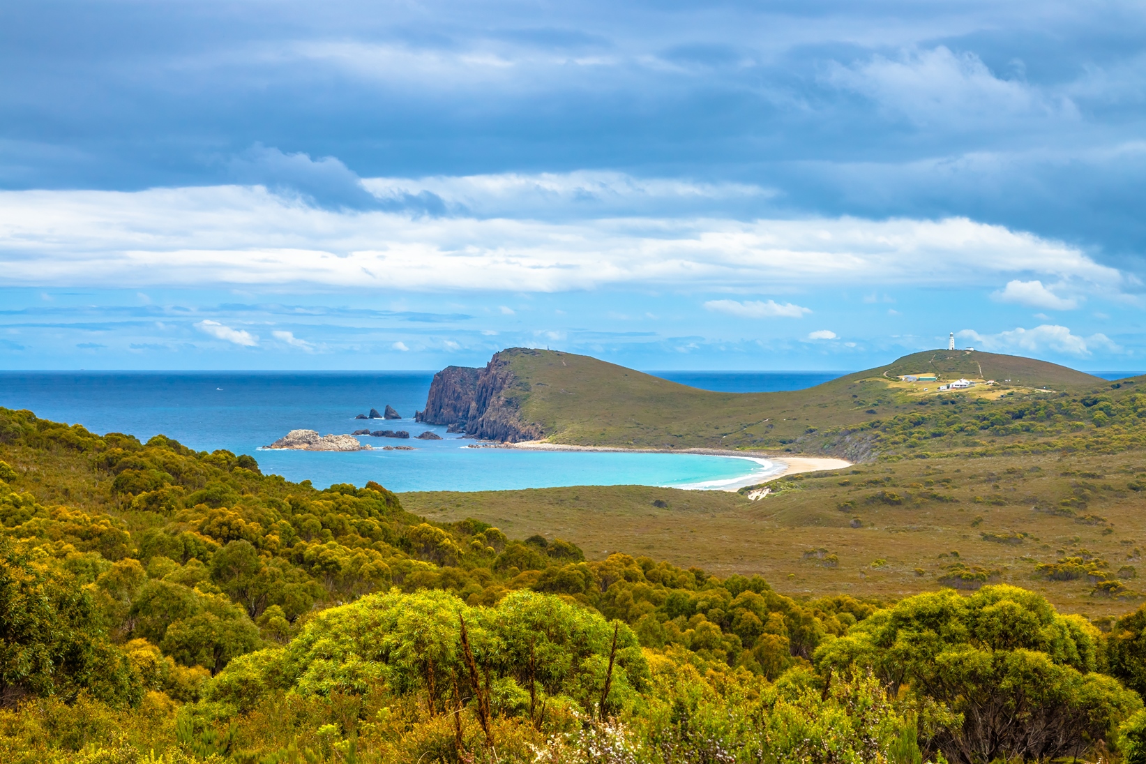 Cape Bruny in Tasmania