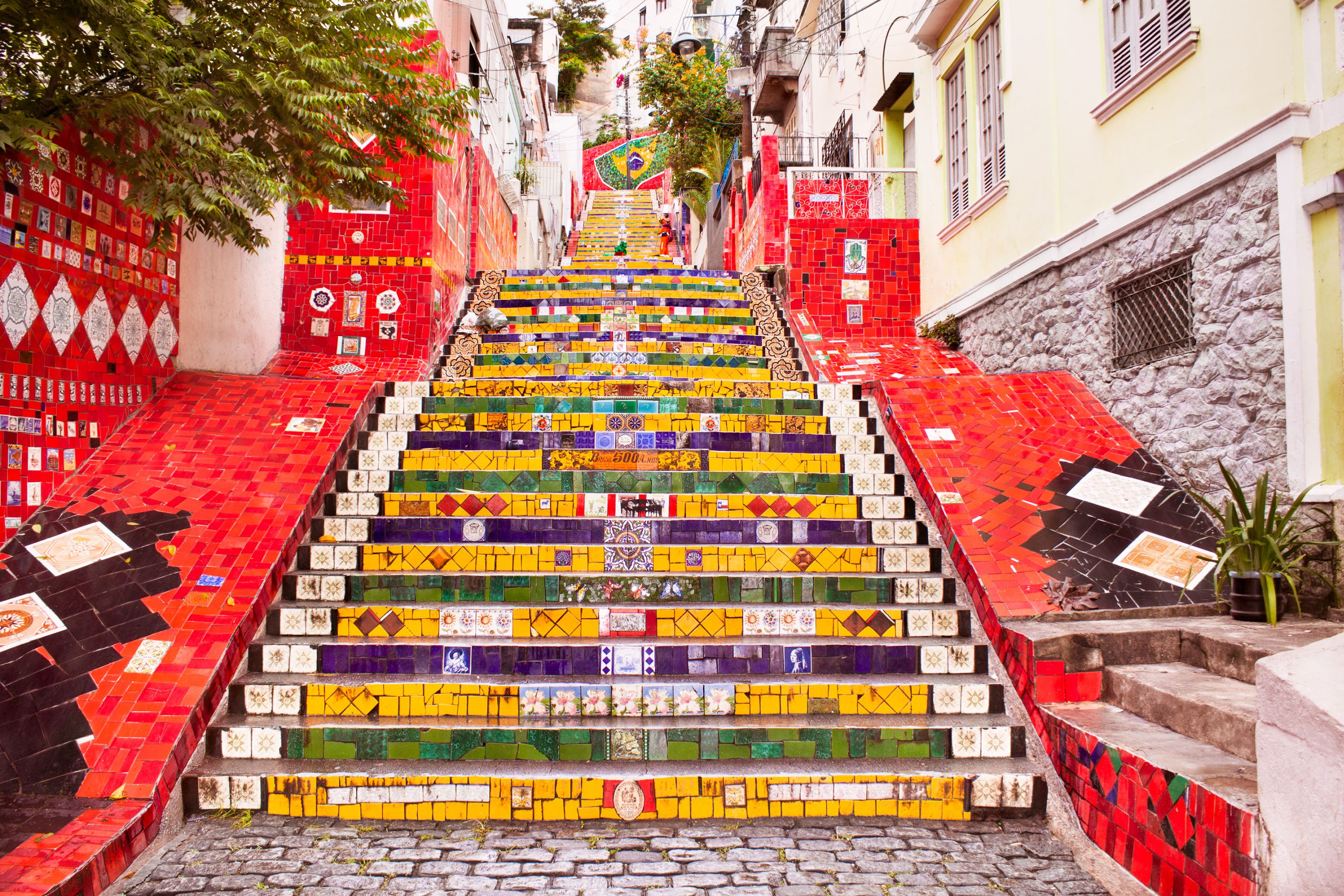 Escadaria Selaron in Rio de Janeiro, Brazil