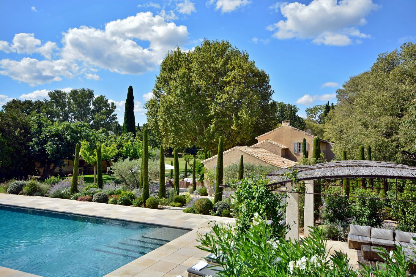 Swimming Pool at Mas Moulard in Provence 
