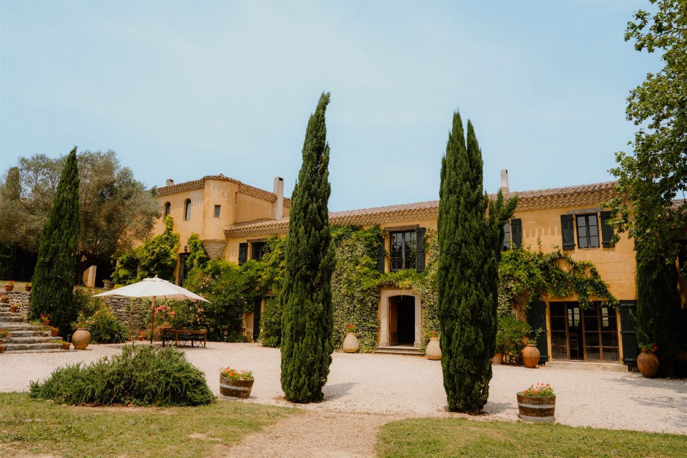 Exterior at Domaine de Corbieres in South West France