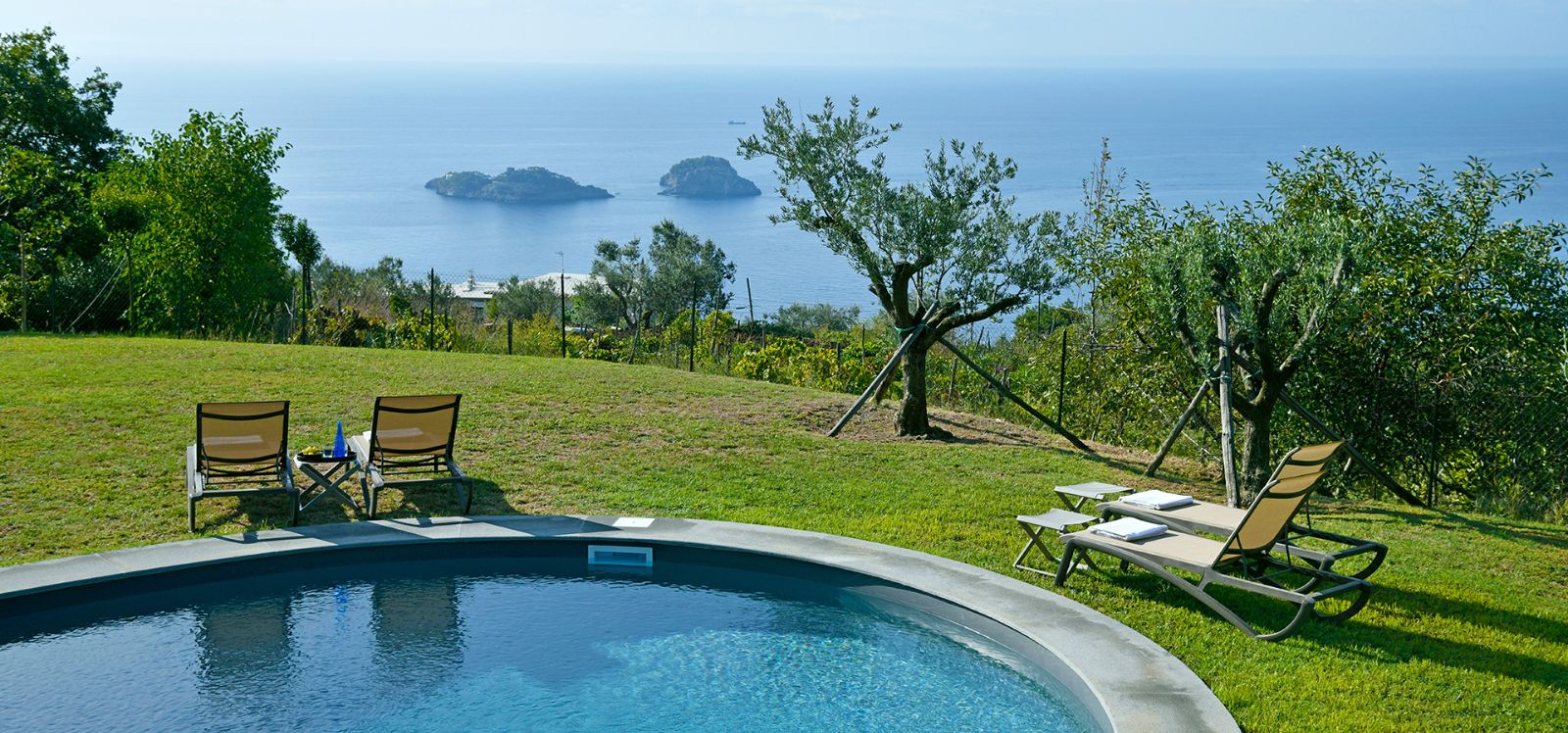 Pool View at La Gallina Estate 