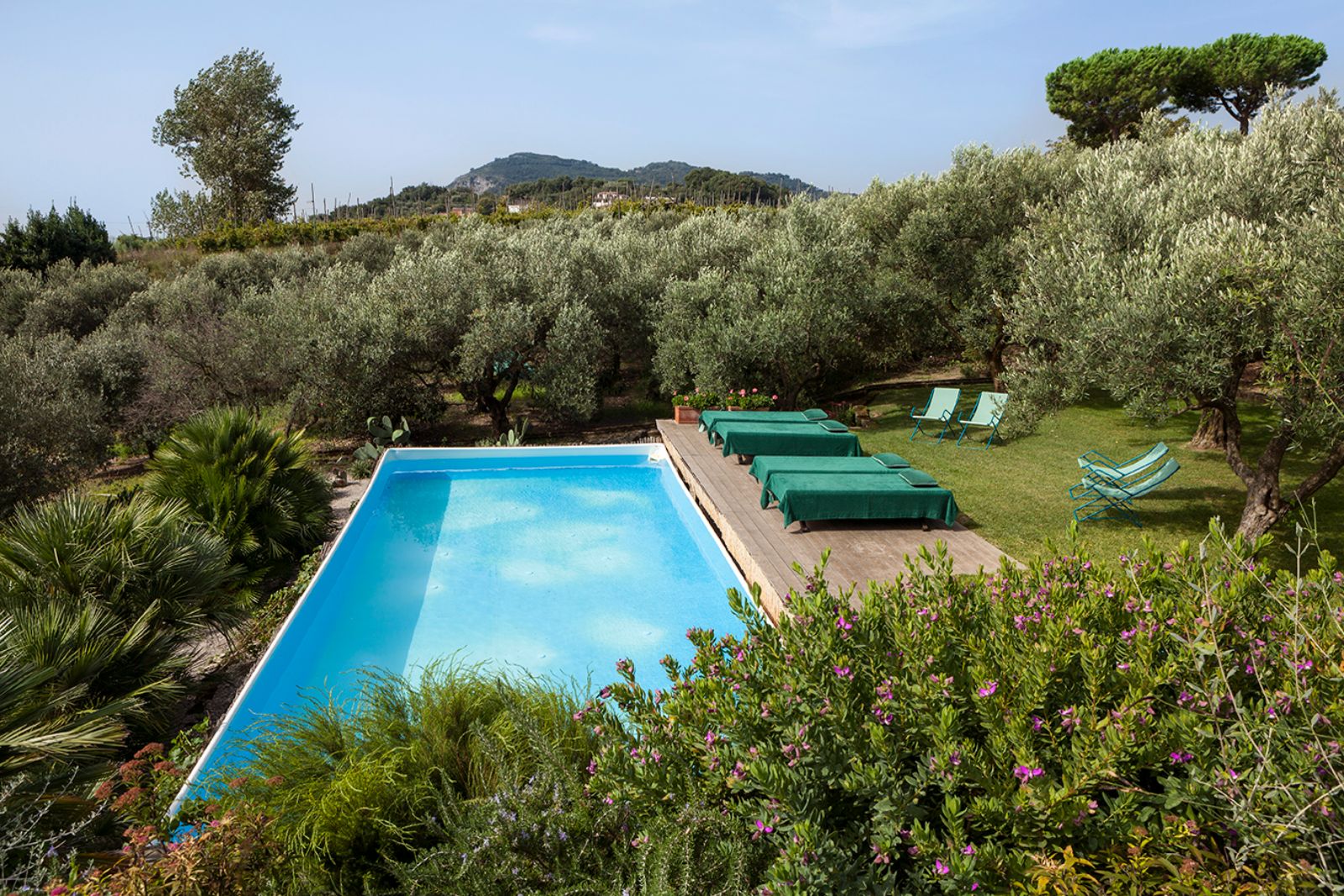 Pool at Villa Il Campo in Amalfi