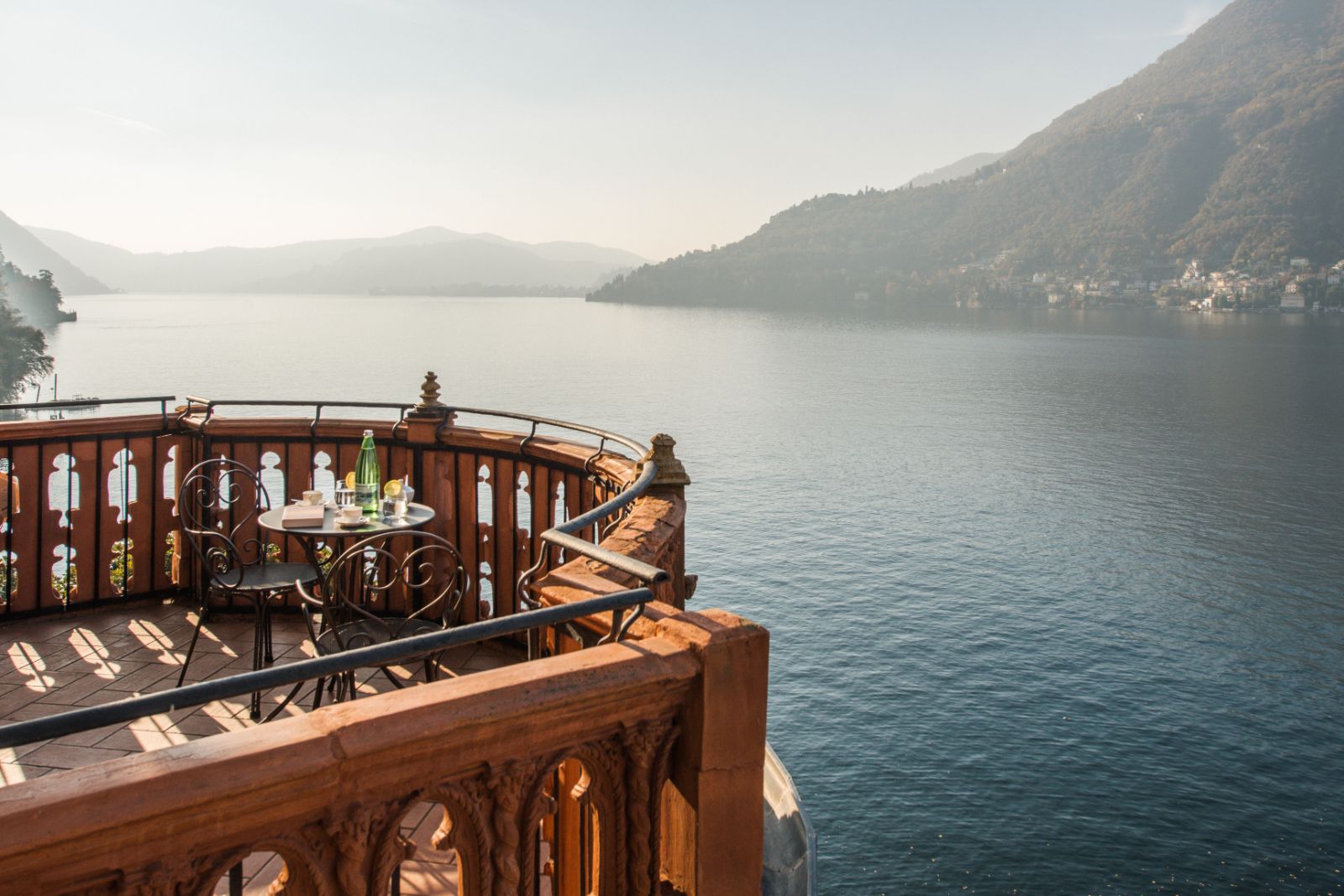 Balcony View at Villa Giada in Lake Como