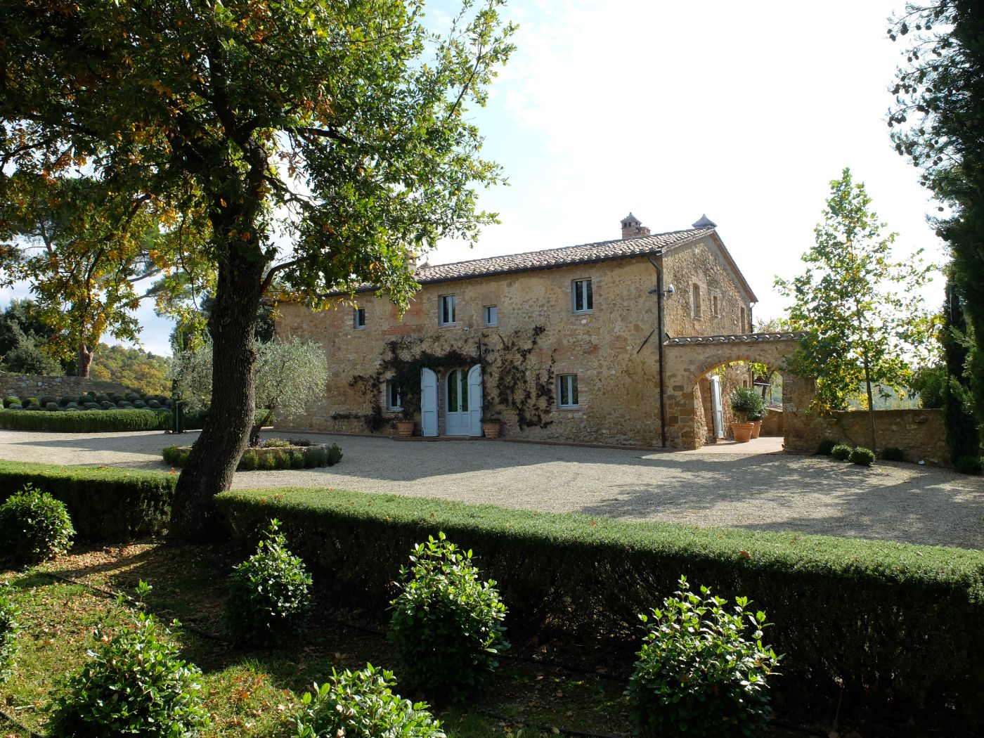The front of Podere Caterina