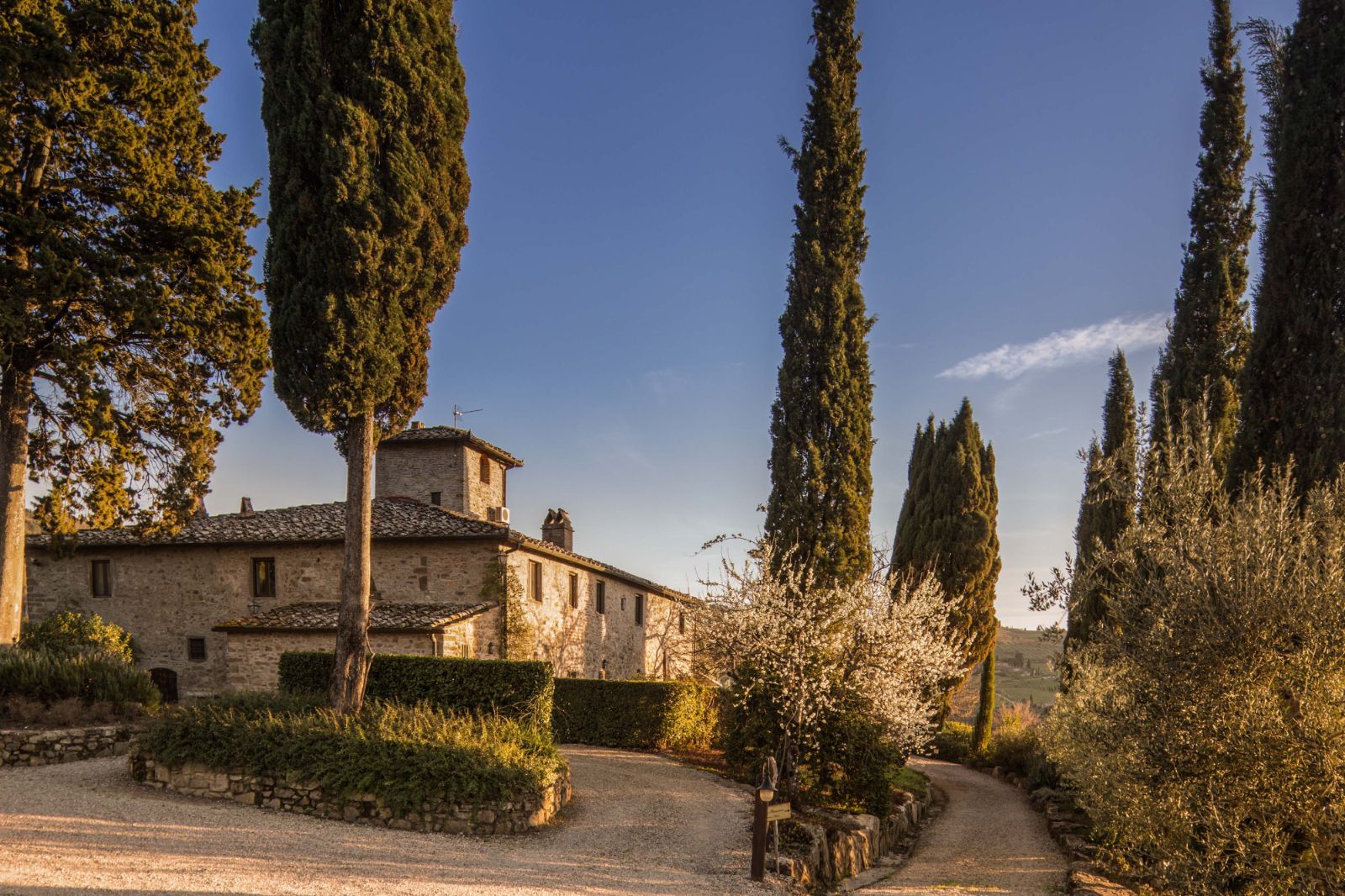 Exterior at Villa Luce in Tuscany