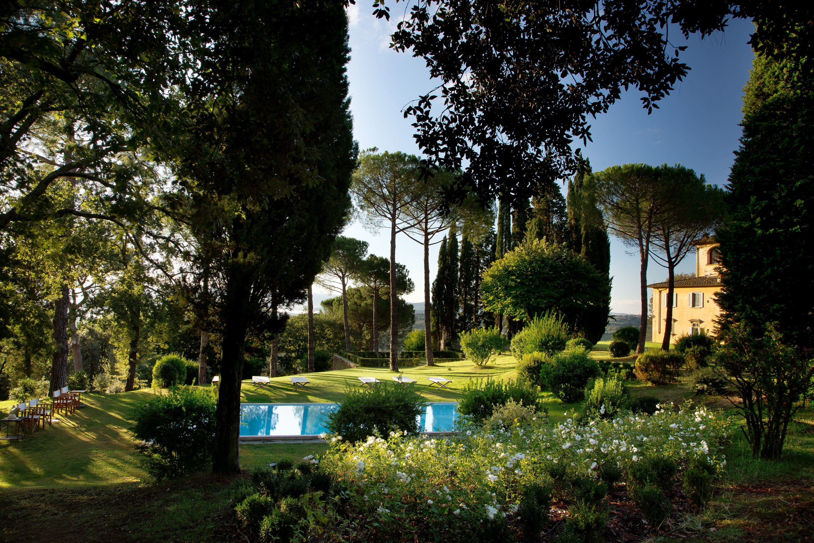 Garden of Villa San Morello, Tuscany