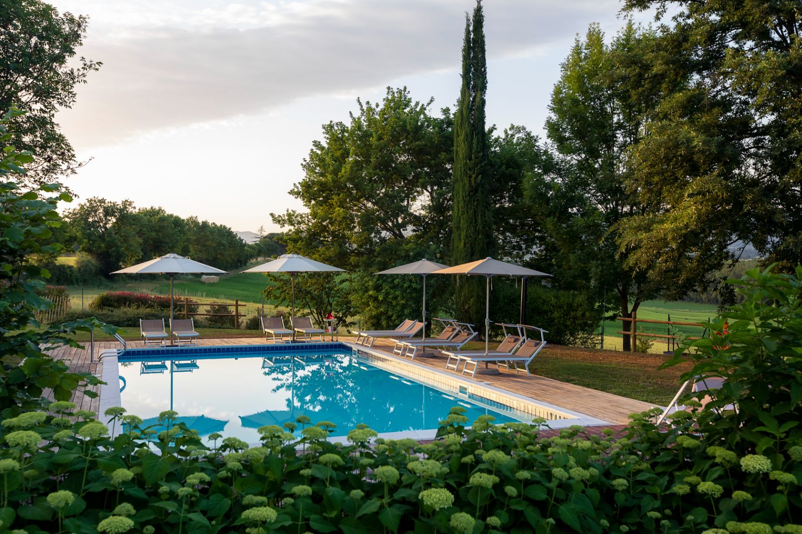 Pool at Villa Tuori in Tuscany