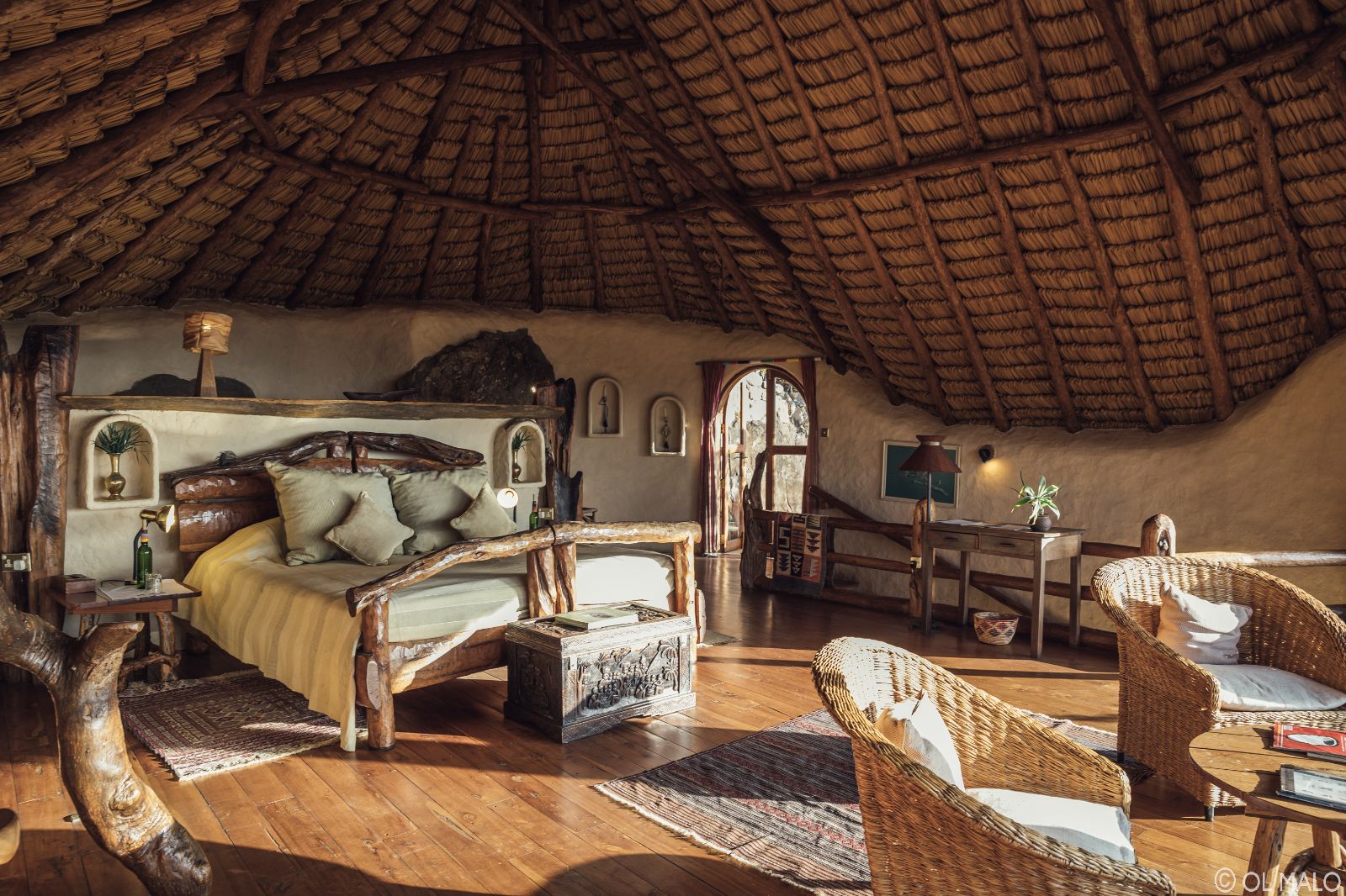 Bedroom at Ol Malo Lodge, Kenya