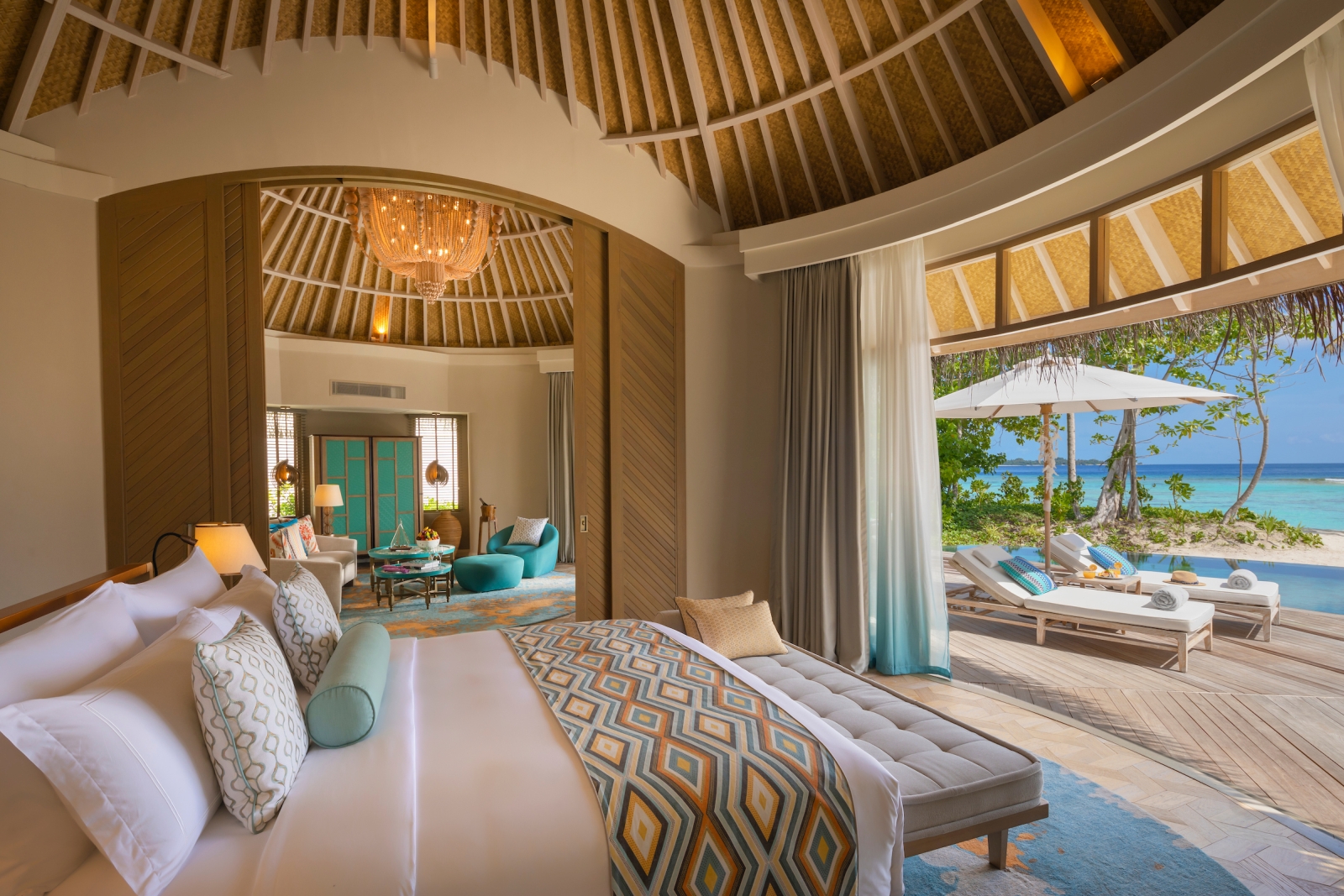 The Nautilus, Maldives - Beach House Bedroom