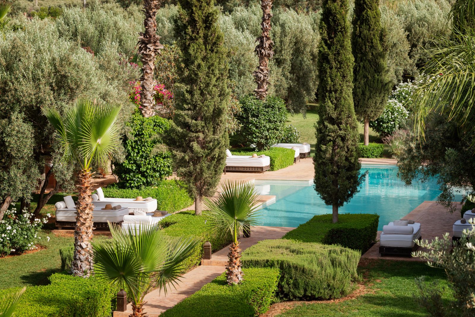 Pool View at Dar Arbala in Morocco 