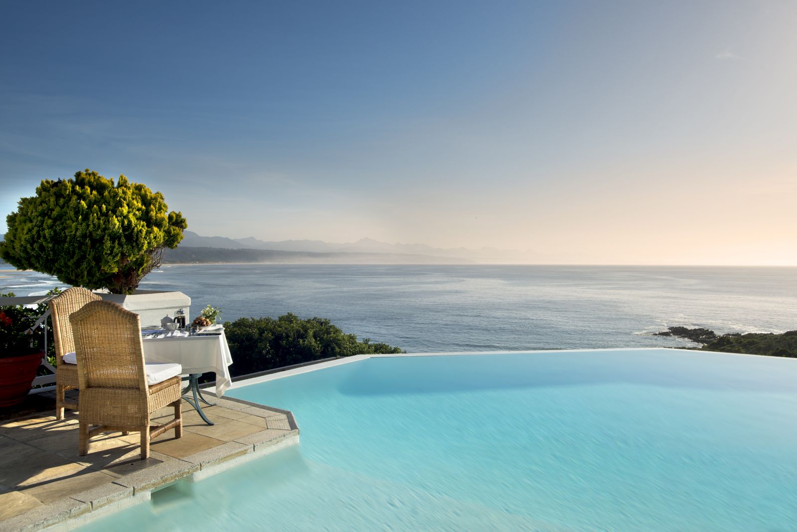 Main pool at The Plettenberg in South Africa