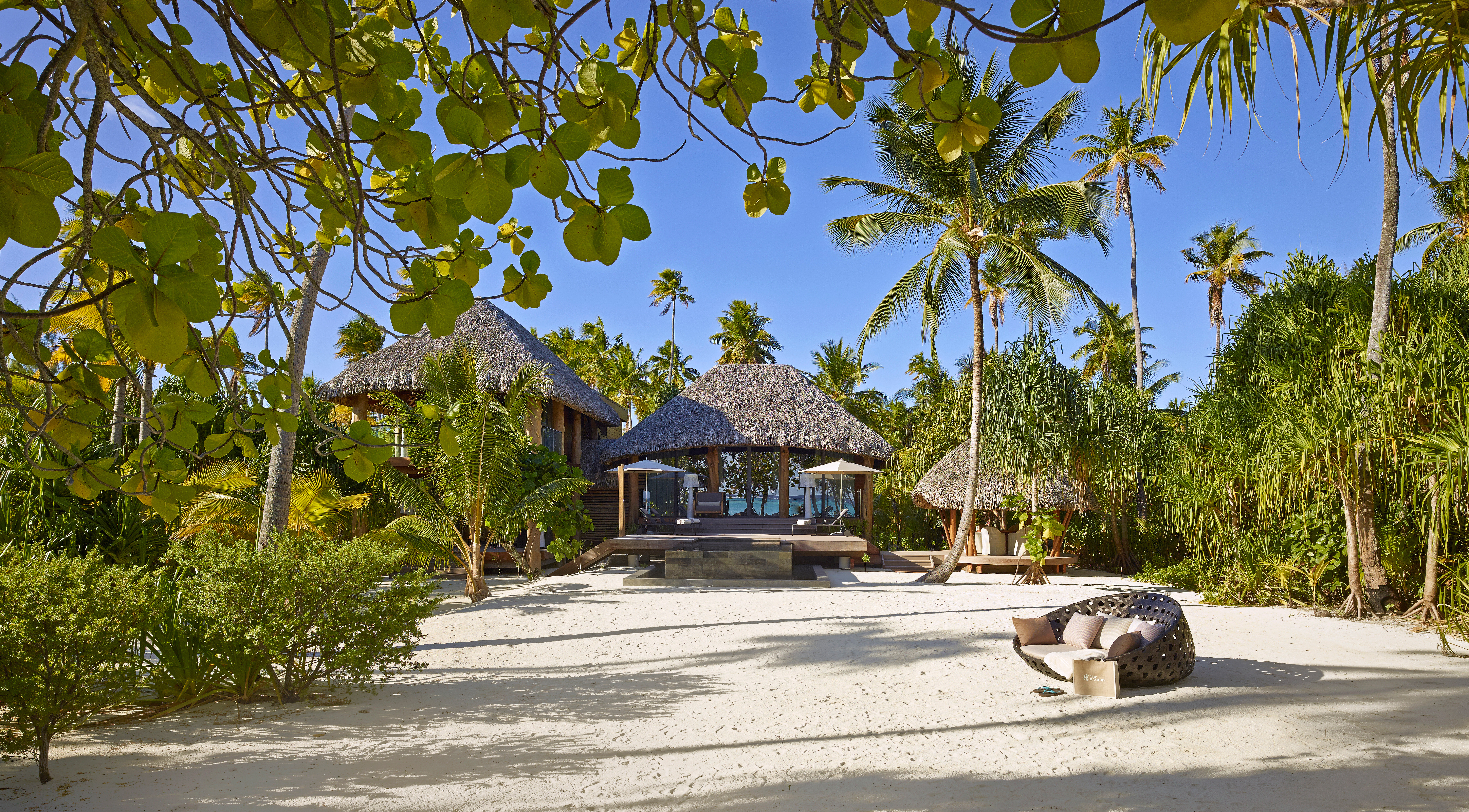 A two bedroom villa at the Brando in French Polynesia