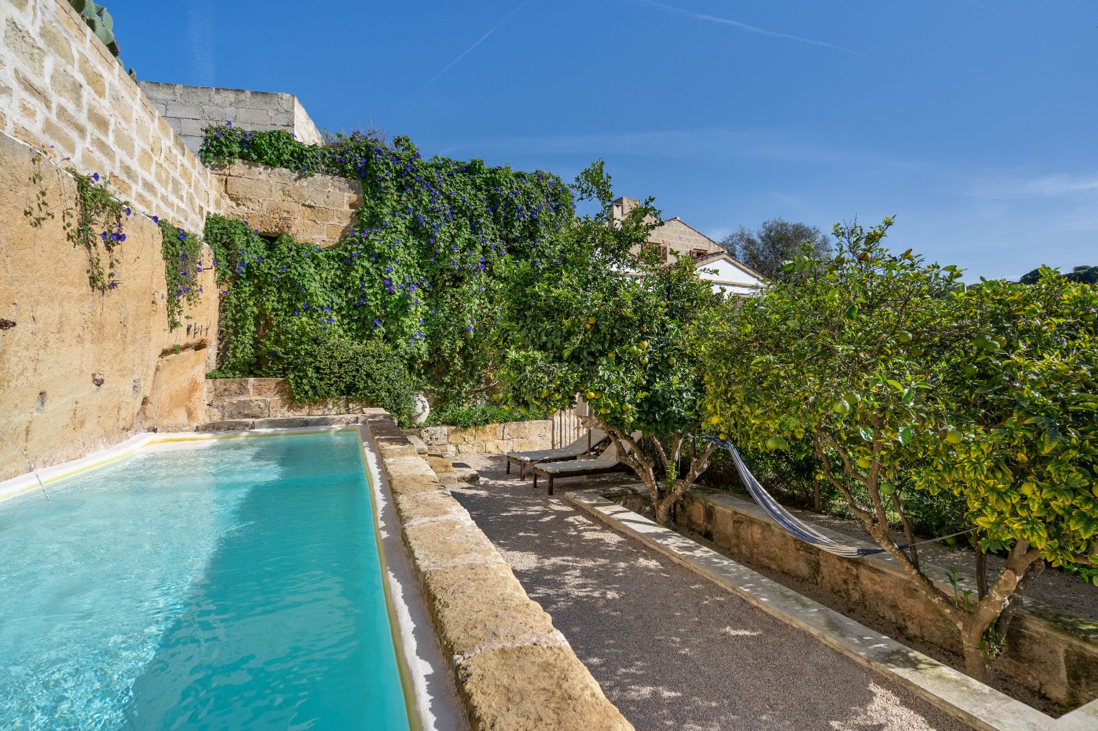 Pool at Alaior Gardens in Menorca
