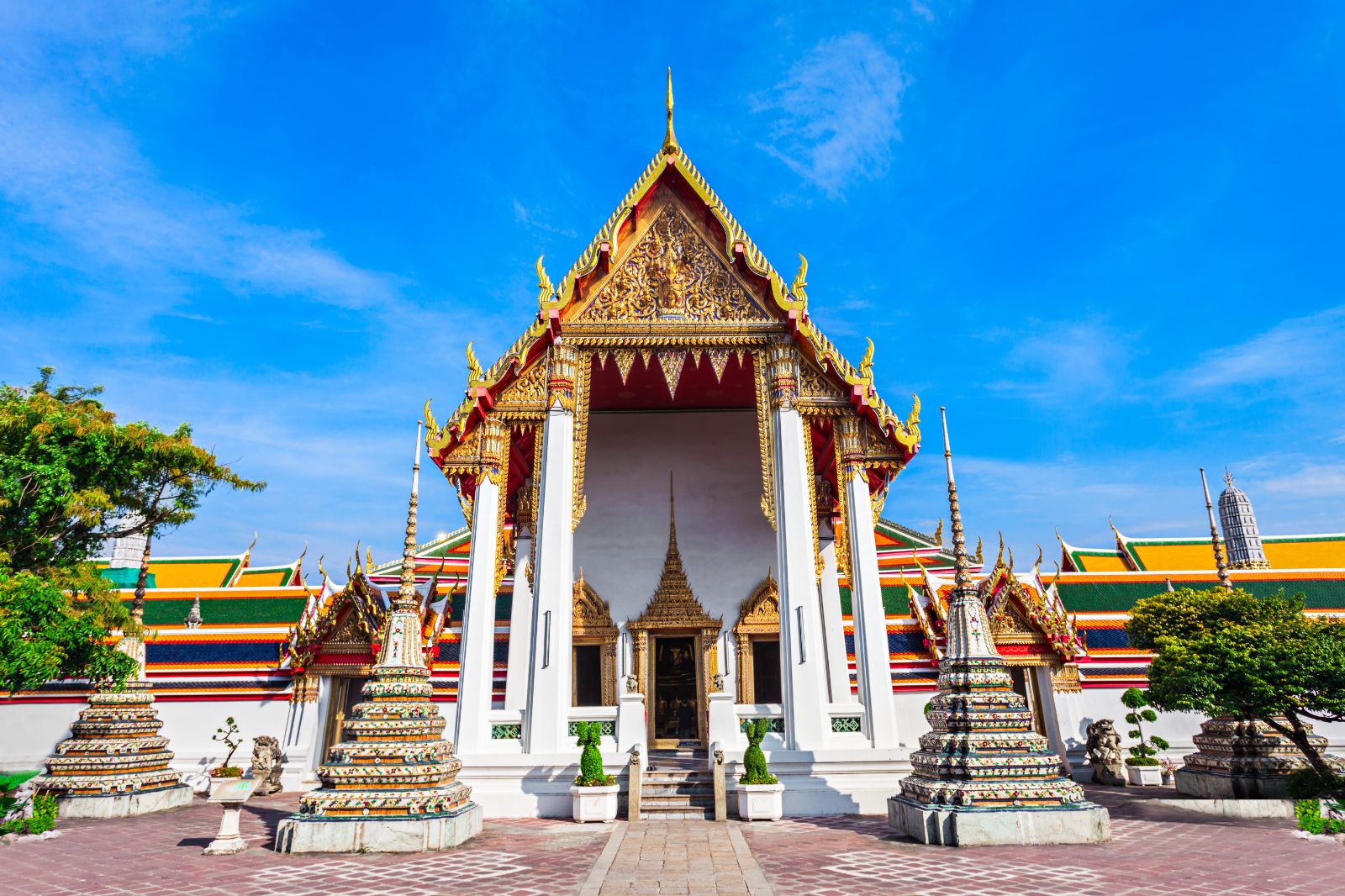 Wat Pho temple in Bangkok, Thailand